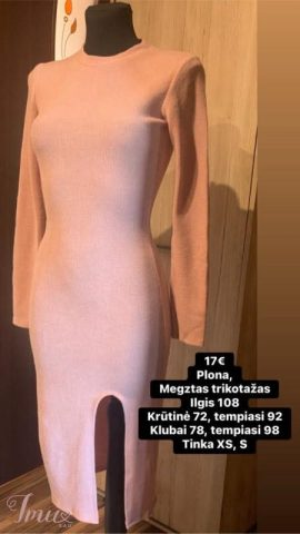 imusau.lt | listing Suknelė su skeltuku  priekyje - tinkanti XS ir S