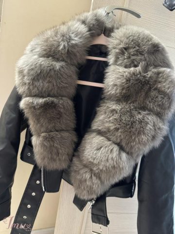 imusau.lt | listing Eco odos striukė su kailiuku