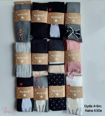 imusau.lt | parduodama Vaikiškos pėdkelnės Aura.via
